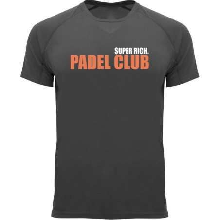 PADEL T-SHIRT I SUPER RICH. X PADEL CLUB