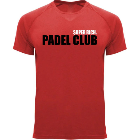 PADEL T-SHIRT I SUPER RICH. X PADEL CLUB