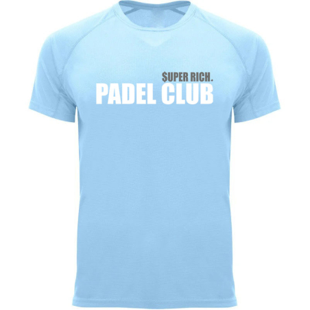 PADEL T-SHIRT I SUPER RICH. X PADEL CLUB