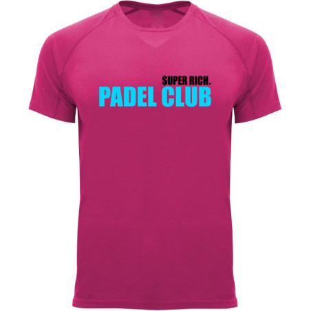 PADEL T-SHIRT I SUPER RICH. X PADEL CLUB