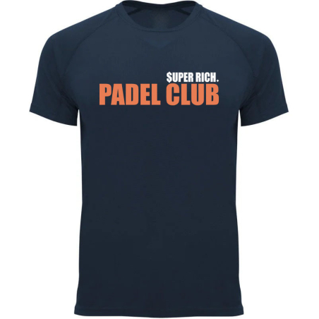 PADEL T-SHIRT I SUPER RICH. X PADEL CLUB
