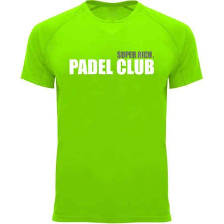 PADEL T-SHIRT I SUPER RICH. X PADEL CLUB