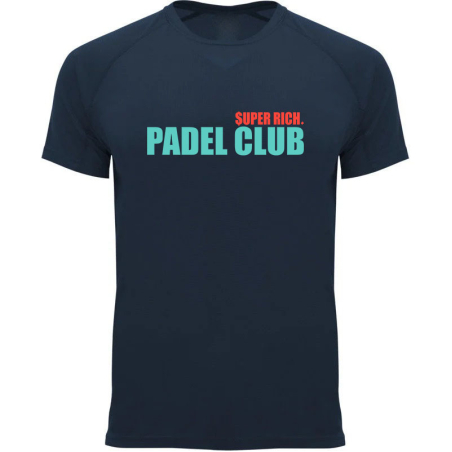 PADEL T-SHIRT I SUPER RICH. X PADEL CLUB
