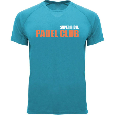 PADEL T-SHIRT I SUPER RICH. X PADEL CLUB