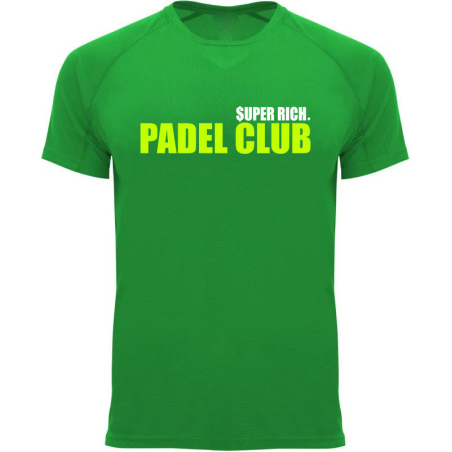 PADEL T-SHIRT I SUPER RICH. X PADEL CLUB