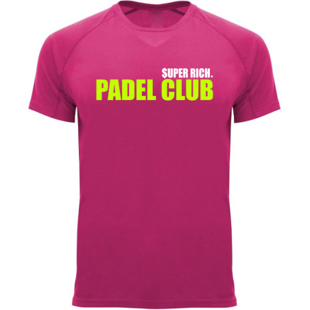 PADEL T-SHIRT I SUPER RICH. X PADEL CLUB