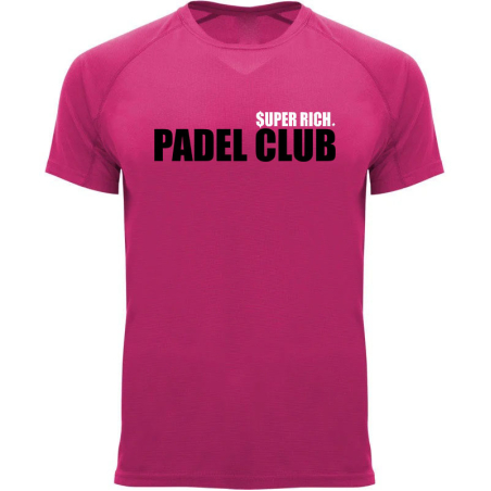 PADEL T-SHIRT I SUPER RICH. X PADEL CLUB
