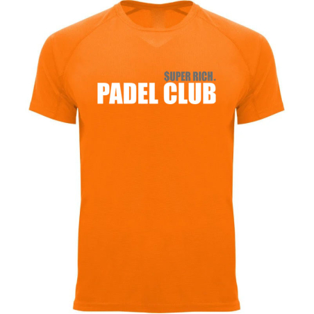 PADEL T-SHIRT I SUPER RICH. X PADEL CLUB