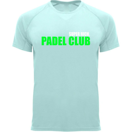 PADEL T-SHIRT I SUPER RICH. X PADEL CLUB