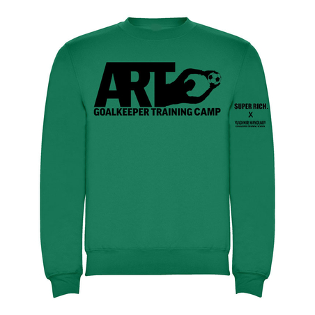 ART MAN SWEATSHIRT  I ART GOALKEEPER TRAINING CAMP I SUPER RICH x VLADIMIR MANOLKOV