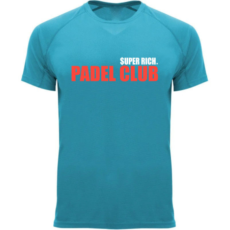 PADEL T-SHIRT I SUPER RICH. X PADEL CLUB