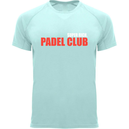 PADEL T-SHIRT I SUPER RICH. X PADEL CLUB
