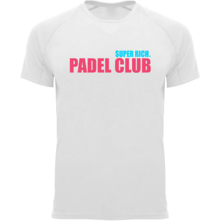 PADEL T-SHIRT I SUPER RICH. X PADEL CLUB