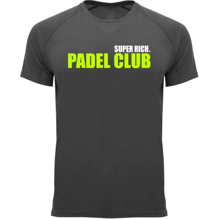 PADEL T-SHIRT I SUPER RICH. X PADEL CLUB