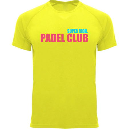 PADEL T-SHIRT I SUPER RICH. X PADEL CLUB