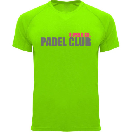 PADEL T-SHIRT I SUPER RICH. X PADEL CLUB