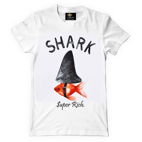 Мъжка Тениска SuperRich - Limited Edition SHARK| LE$RBB03