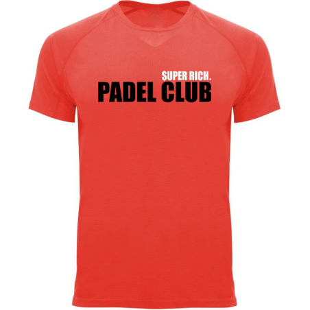 PADEL T-SHIRT I SUPER RICH. X PADEL CLUB