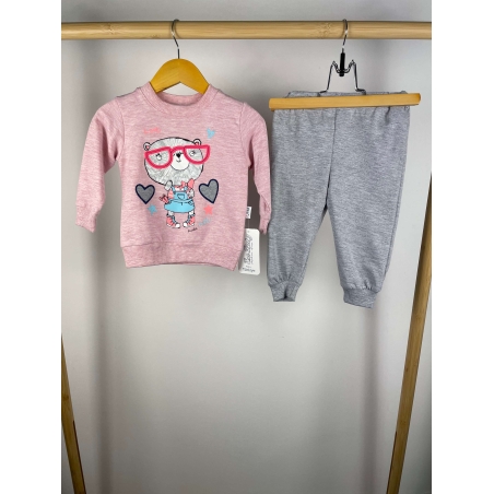 Children's Set ''Bear & Hearts''