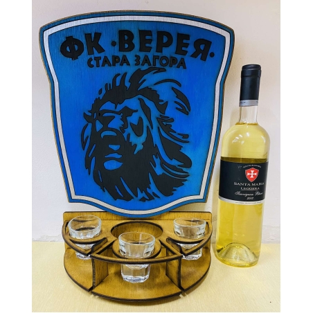 Тематичен мини бар за бутилка алкохол- Верея