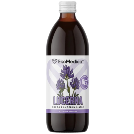 ЛЮЦЕРНА (Medicago sativa L) alfalfa -100%Течна хранителна добавка 500 мл