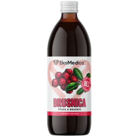 ЧЕРВЕНА БОРОВИНКА (Vaccinium vitis-idaea)-100%Течна хранителна добавка 500 мл