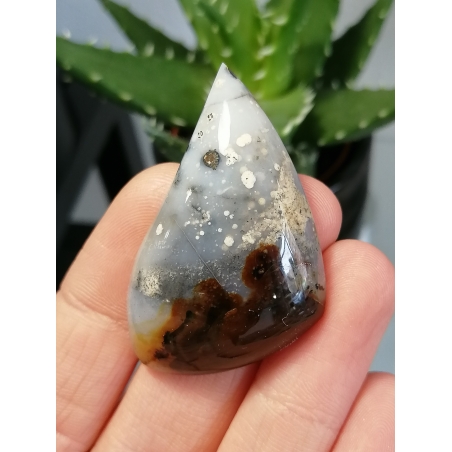 Кабошон от Български Ахат