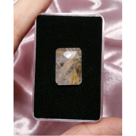 Кабошон Рутилов Кварц