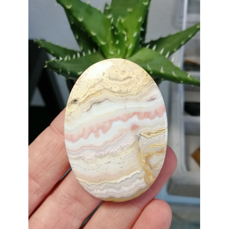 Кабошон пейзажен Ахат