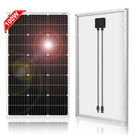 100w монокристален соларен панел 18v