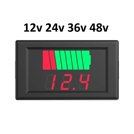 Волтметър  12v / 24v / 36v / 48v / 60v