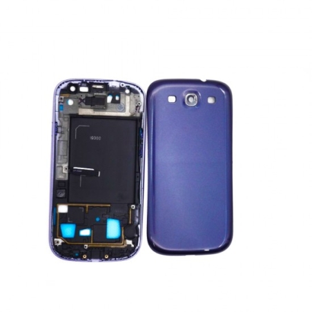 Корпус за Samsung S3 9300 - Син