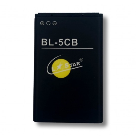 Батерия L✮Star Nokia BL-5CB 1000mAh 1800 E60 3600 3660 6620 6108 3108 2135 6086 6108 6230