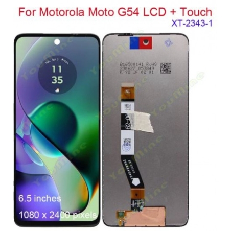 LCD Дисплей с тъчскрийн за MOTOROLA G54