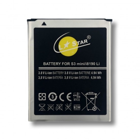 Батерия L✮Star за Samsung S3 Mini 8190 1300mAh EB425161LU i8160S7562