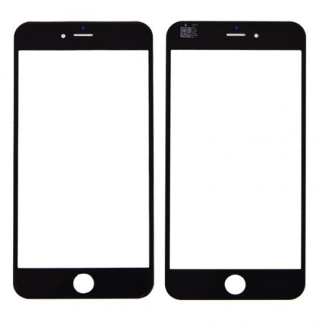 Предно стъкло (части) за iPhone 6 Plus - Черен