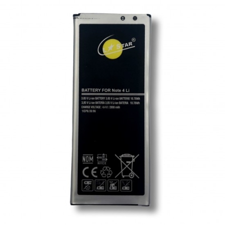 Батерия L✮Star за Samsung Note 4 3000mAh