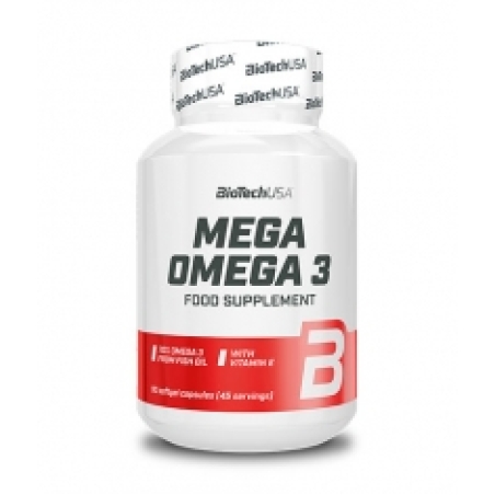 BIOTECH USA Mega Omega 3 / 90 Softgels