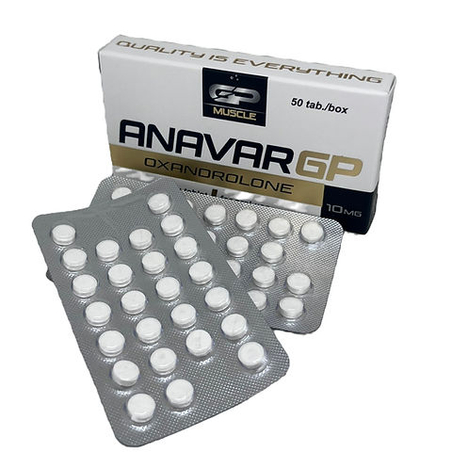 GP Muscle Oxandrolone (Анавар) 50x10mg