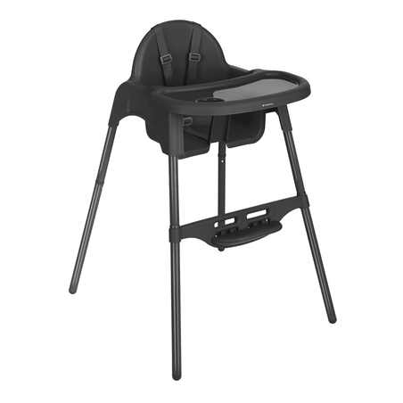 KikkaBoo Стол за Хранене 2в1 Jammy Black