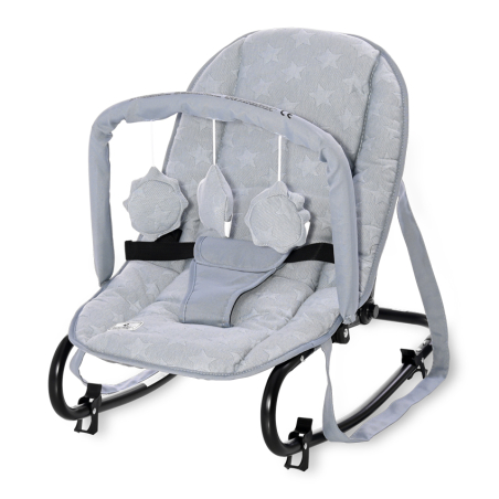 ШЕЗЛОНГ ELIZA LUXE SILVER BLUE STARS
