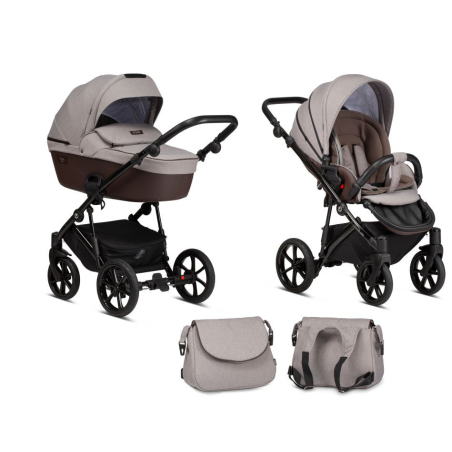 Tutis Viva Life Warm Grey 068 Комбинирана Детска Количка 2 в 1