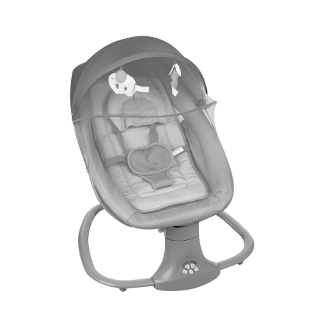KikkaBoo Електрическа люлка Winks Grey 2024