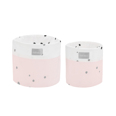 Комплект кош за аксесоари 2 бр - 18см и 14см Bear with me Pink