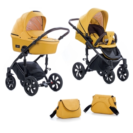 Tutis Viva Life Yolk Yellow 075 Комбинирана Детска Количка 2 в 1