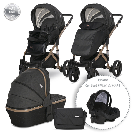 Д.КОЛИЧКА RIMINI PREMIUM  BLACK