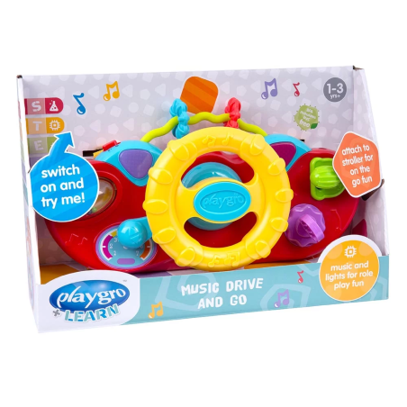 PLAYGRO АКТИВНА ИГРАЧКА СЪС ЗВУЦИ ВОЛАН 12-36М