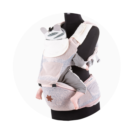 Chipolino  Детско кенгуру HIP STAR FLY Роза