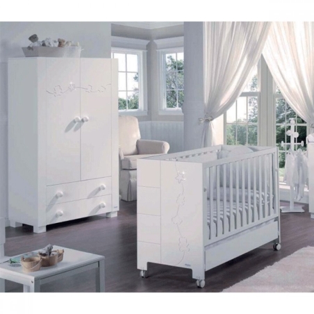 Легло-кошара JULIETTE RELAX Micuna 60/120 - white