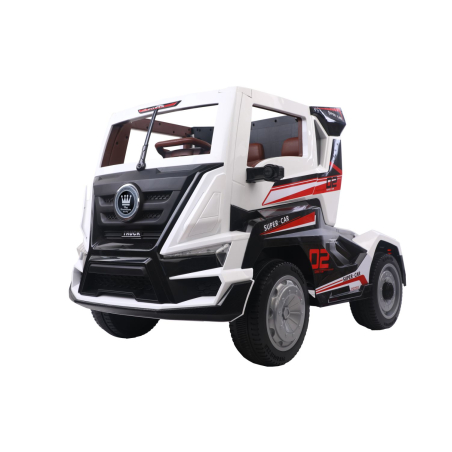 KikkaBoo Акумулаторен камион Truck White